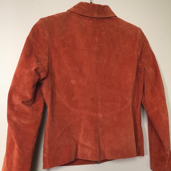 Vintage suede leather jacket - Picture 4 of 4